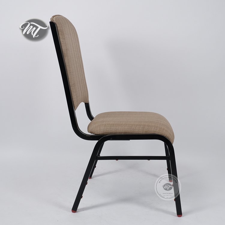 Stacking Banquet Seating with Gray Upholstery - Image 5