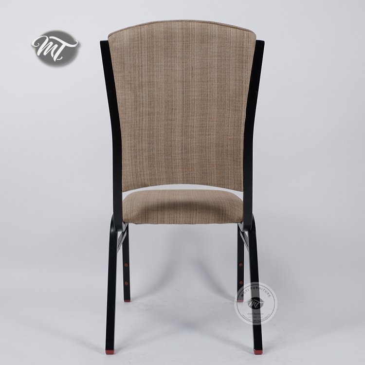 Stacking Banquet Seating with Gray Upholstery - Image 4