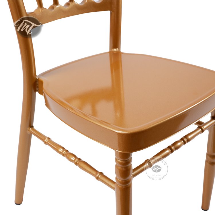 Aluminium Chateau Chair Gold - Image 4