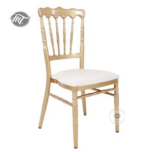 Gold Napoleon Chair with cushion pad