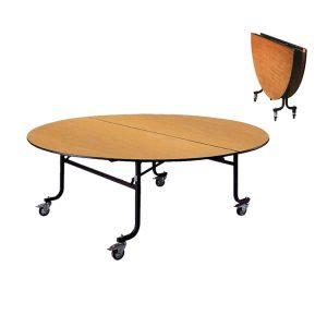Folding Banquet Tables with Wheels