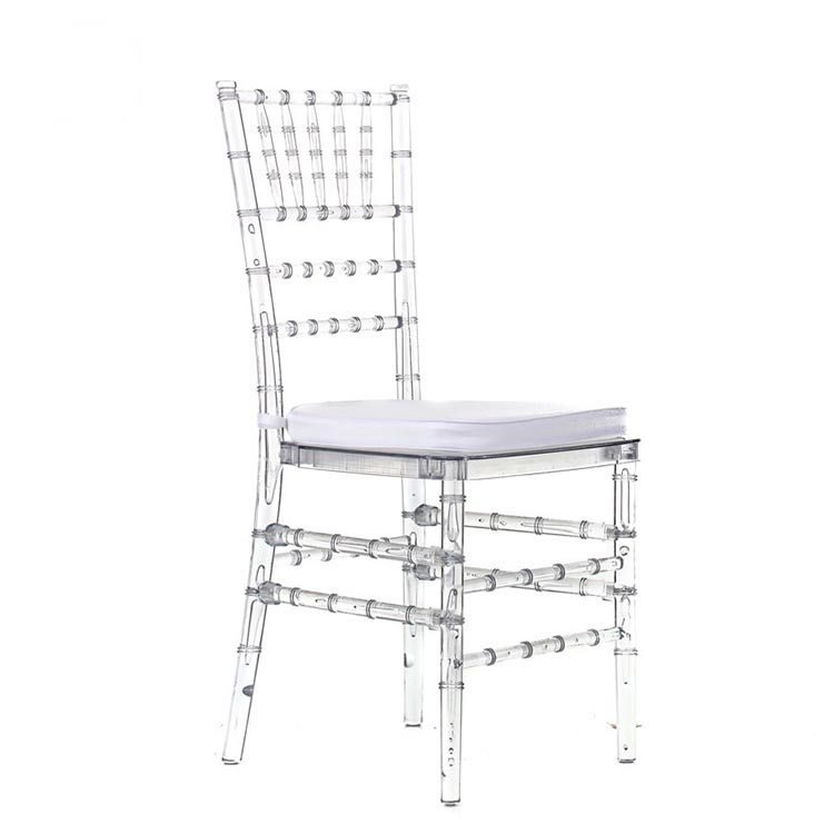 Resin Chiavari Chair Clear - Image 3