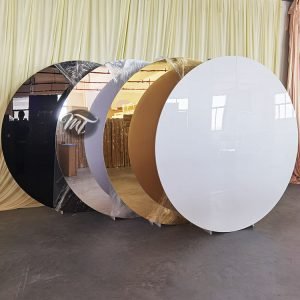 wedding backdrop round