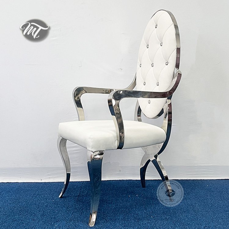 high back leather dining room chairs with arms