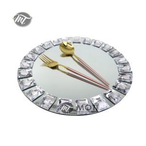 13 inch silver charger plates