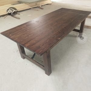 wedding wooden tables