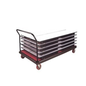 rectangular folding table dolly